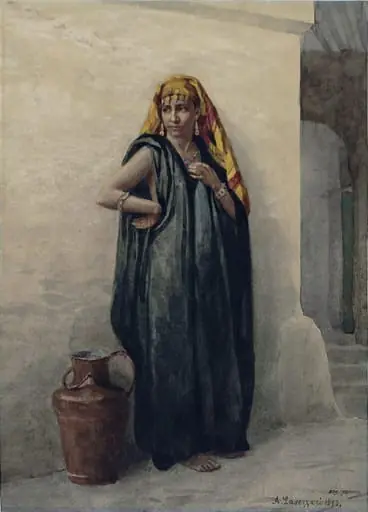 female figure, by Lavezzari