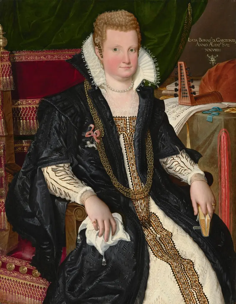 Lucia Bonasoni Garzoni, by Lavinia Fontana