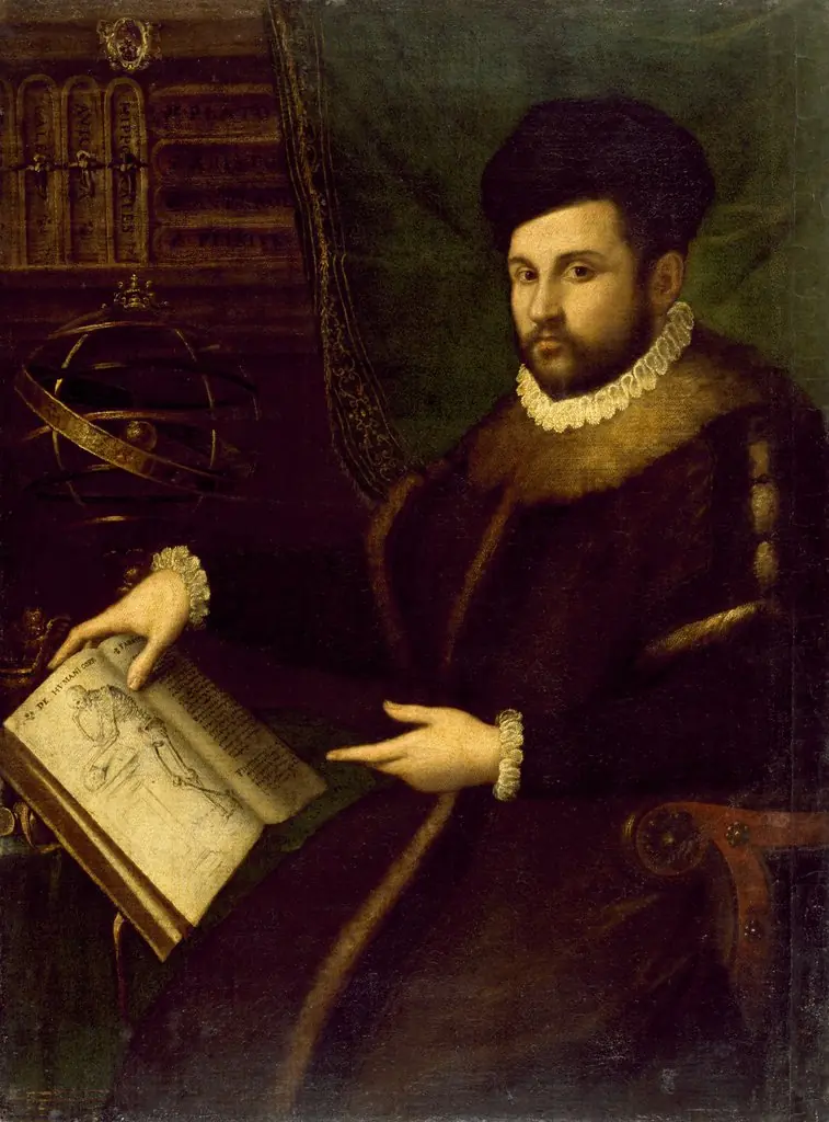 Portrait of Gerolamo Mercuriale, by Lavinia Fontana