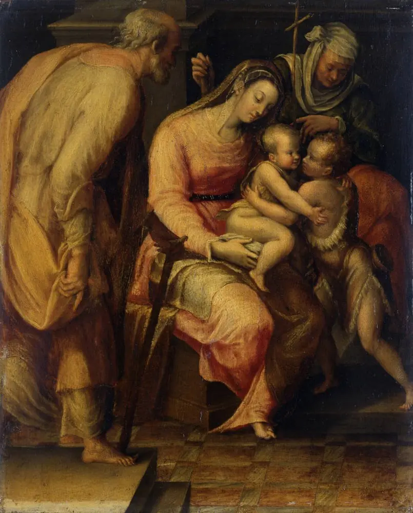 The Holy Family, by Lavinia Fontana