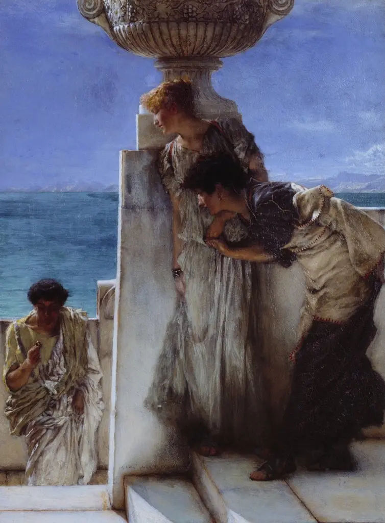 A Foregone Conclusion, by Lawrence Alma-Tadema