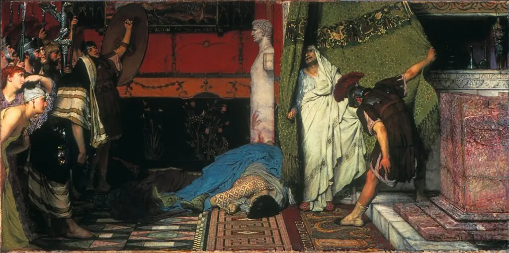 A Roman Emperor (Claudius), by Lawrence Alma-Tadema