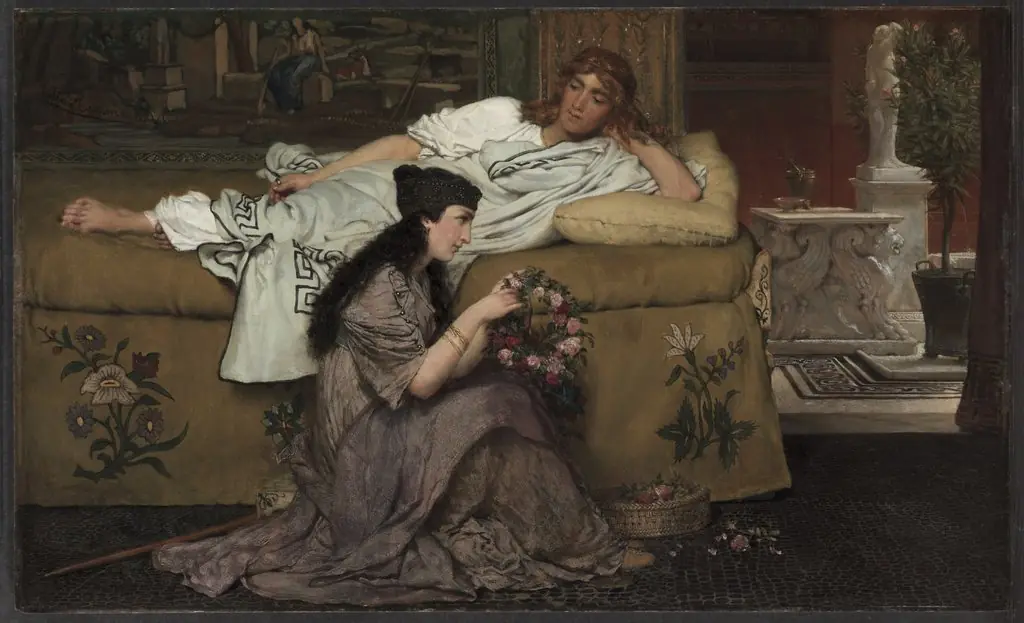 Glaucus and Nydia, by Lawrence Alma-Tadema