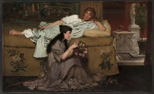 Glaucus and Nydia, by Lawrence Alma-Tadema