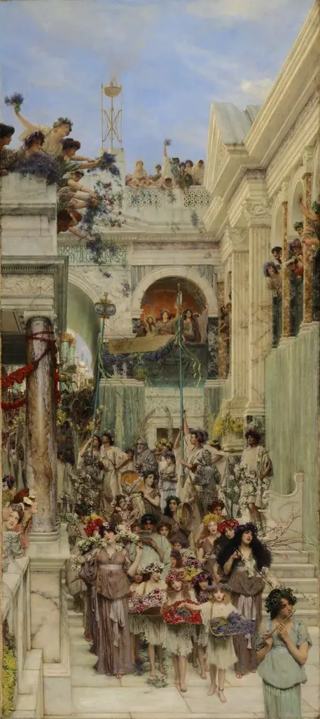 Spring, by Lawrence Alma-Tadema
