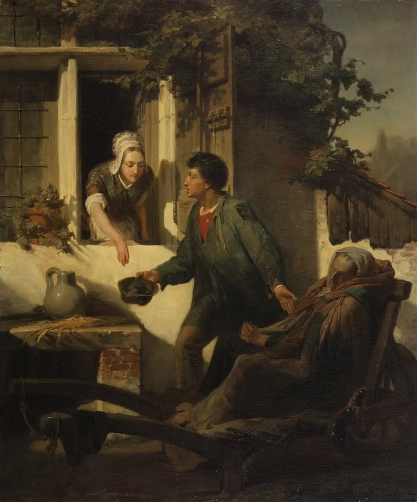 The Blind Beggar, by Lawrence Alma-Tadema
