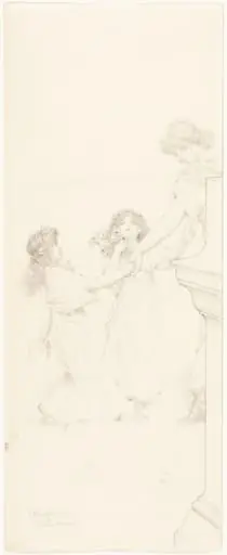 A Dance in Spring, by Lawrence, Sir Alma-Tadema