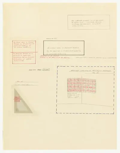 Untitled, by Lawrence Weiner