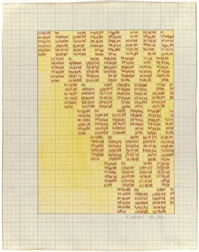 Untitled, by Lawrence Weiner
