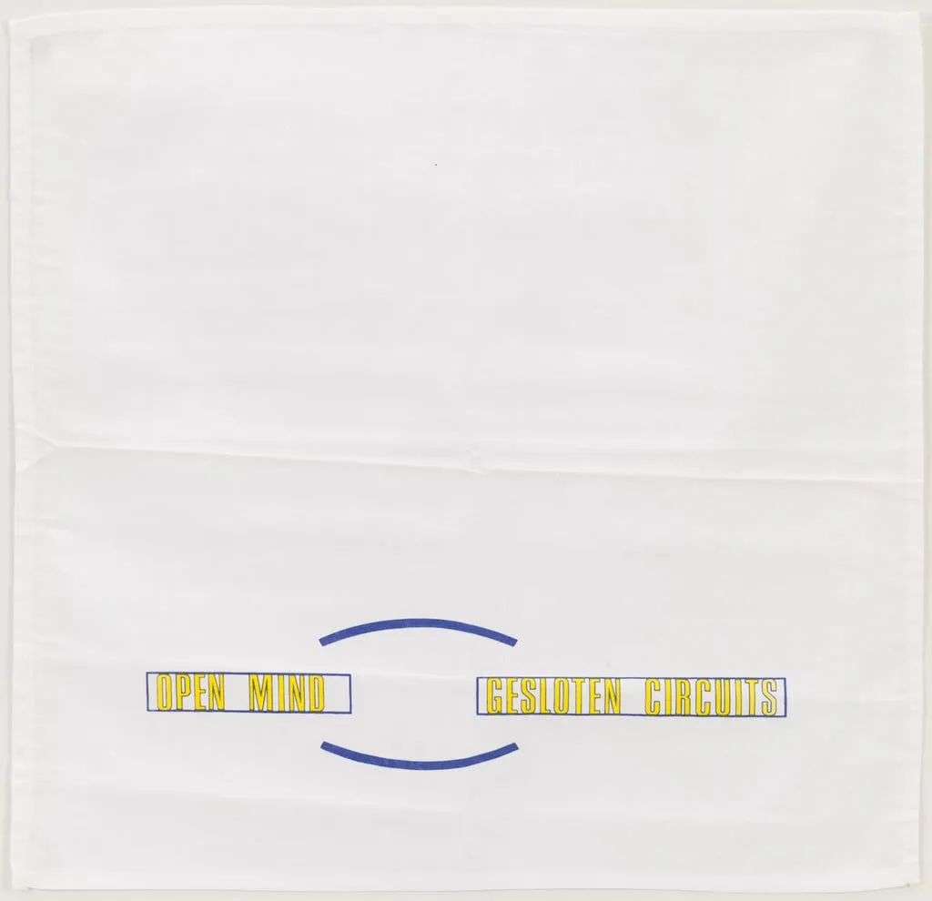 Untitled, by Lawrence Weiner, ink, 1989