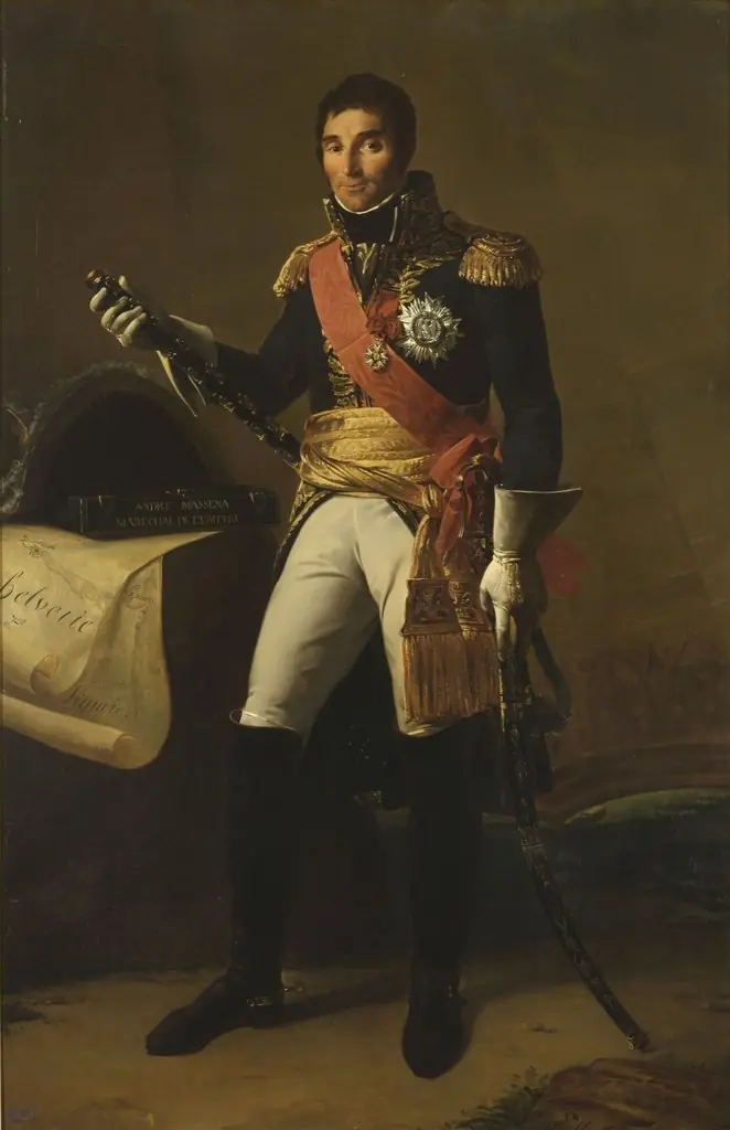Le maréchal André Masséna (1758-1817), duc de Rivoli et prince d'Essling.