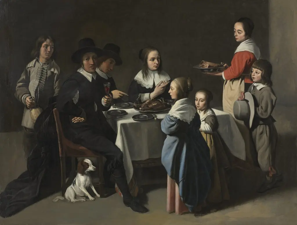 A Family Meal, by Le Nain Brothers