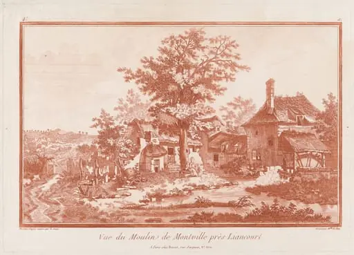 Four Landscapes after Le Sueur, by Le Roy