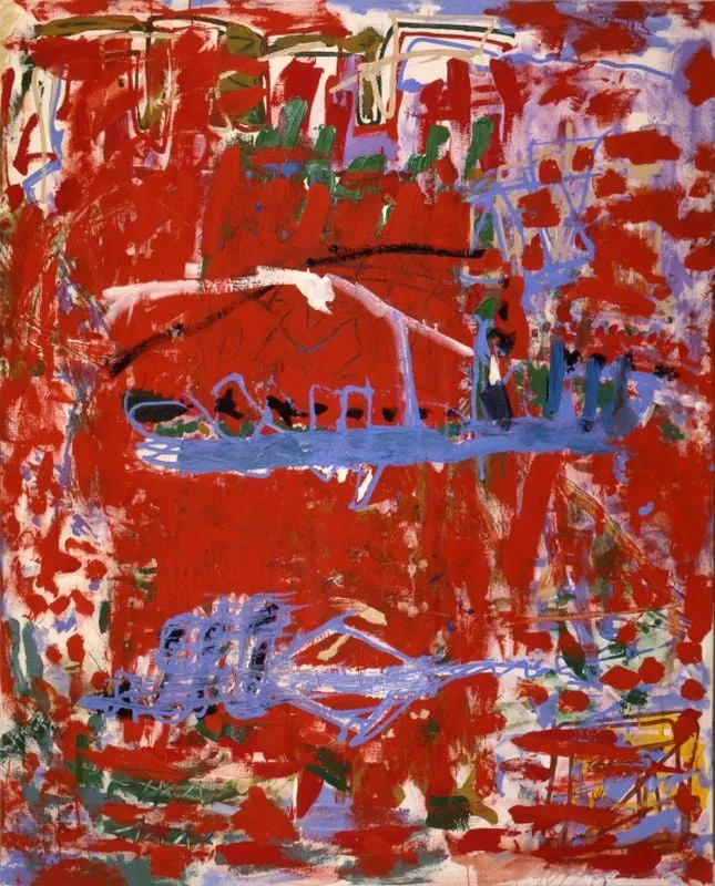 Painting, by Lea Nikel, paint, 1982