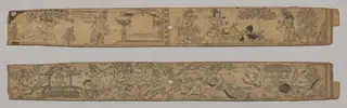 Leaf from a Romance of Chandrabhanu and Lavanyavati of Upendra Bhanja (Indian, died 1740)