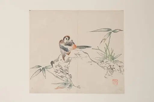 明   十竹齋書畫譜   四開|Leaf from the Ten Bamboo Studio Manual of Painting and Calligraphy, 1633