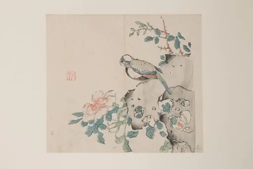 明   十竹齋書畫譜   四開|Leaf from the Ten Bamboo Studio Manual of Painting and Calligraphy, 1633