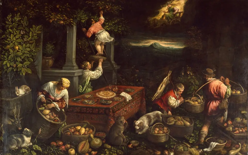 Allegory of the Element Earth, by Leandro Bassano