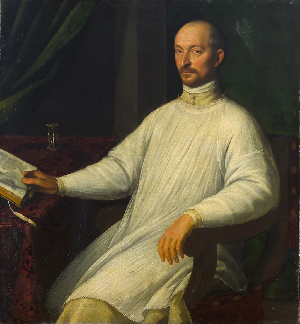 Bildnis eines Prämonstratensers, by Leandro Bassano, unspecified, 1600