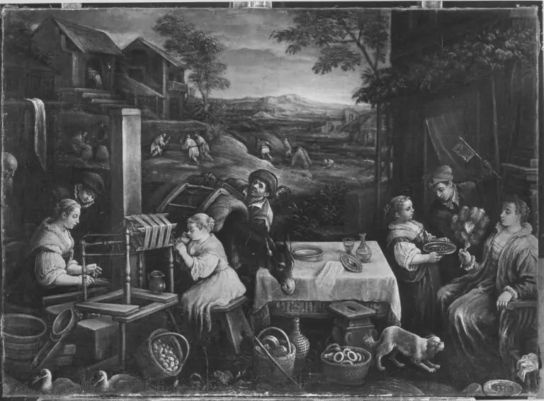 Der Monat Juli (Werkstattkopie), by Leandro Bassano