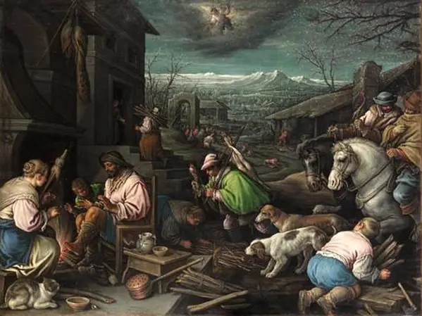 January, by Leandro Bassano