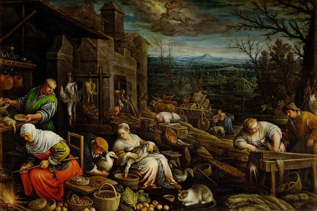 November, by Leandro Bassano