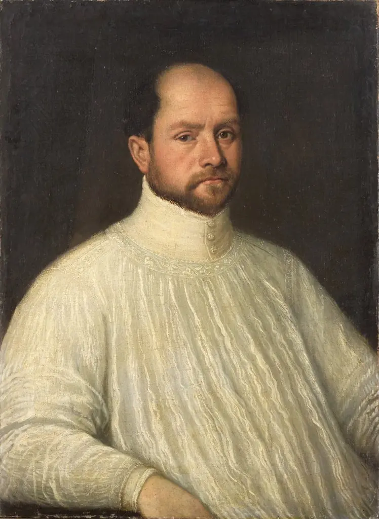Portrait of a Premonstratensian, by Leandro Bassano