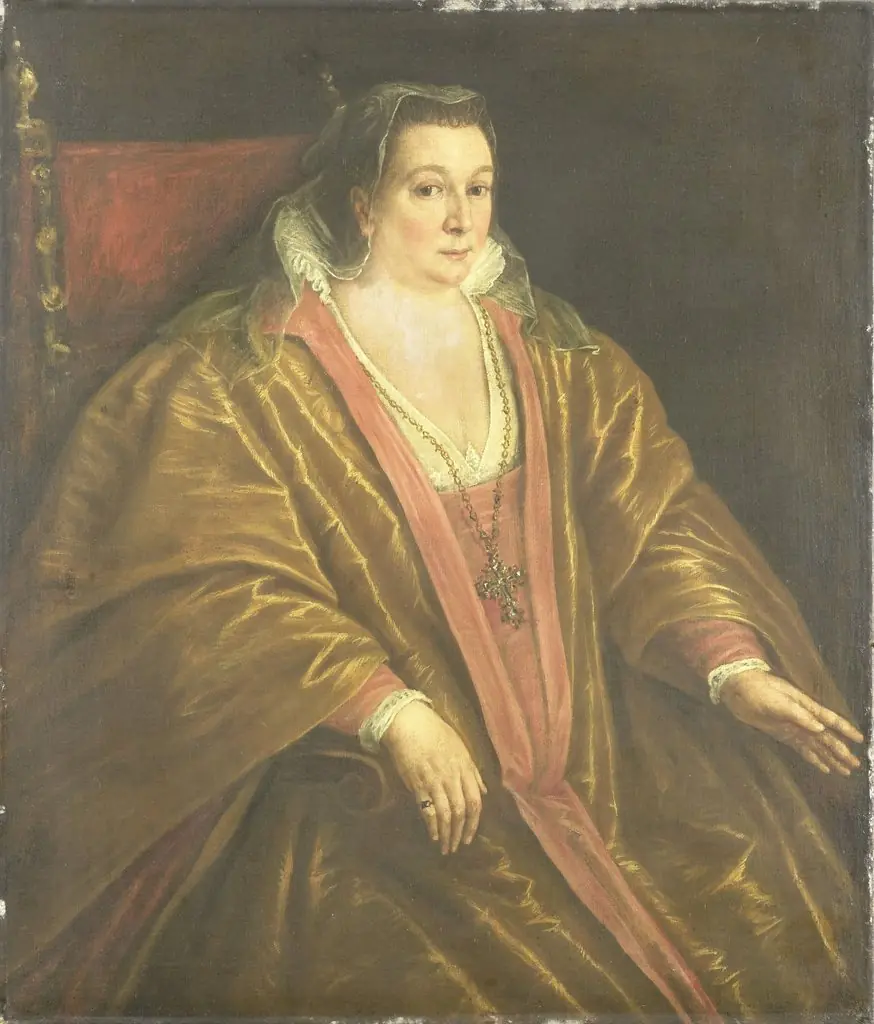 Portrait of a Woman, probably Morosina Morosini, Wife of Marino Grimani, the Doge of Venice, by Leandro Bassano