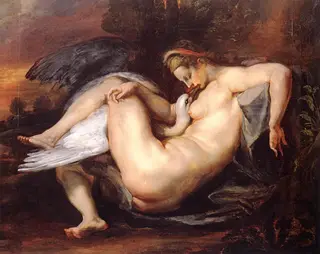 Leda and the Swan, by Peter Paul Rubens