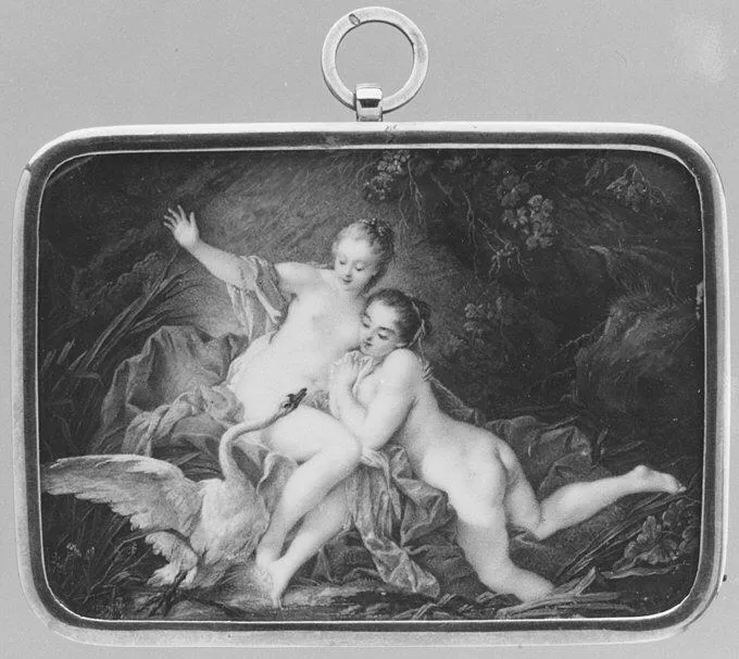 Leda and the Swan, after Boucher, unspecified, 1900