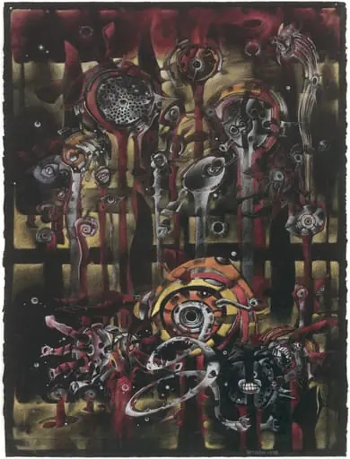 Untitled, by Lee Bontecou
