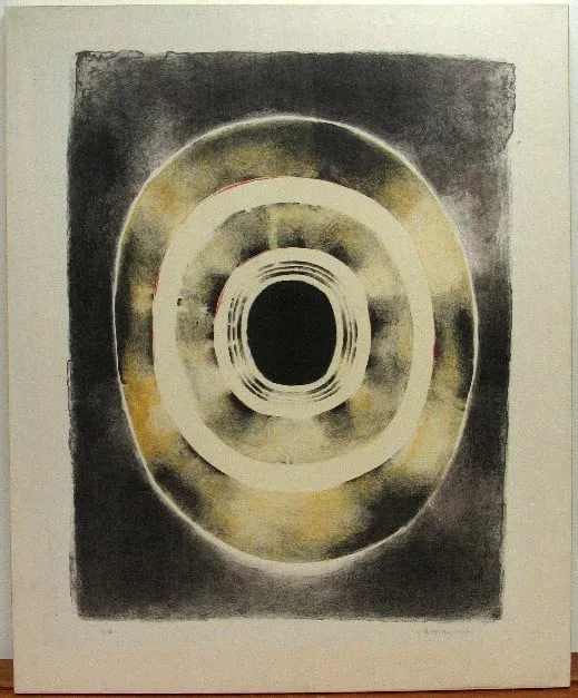 Untitled, by Lee Bontecou, ink, 1964