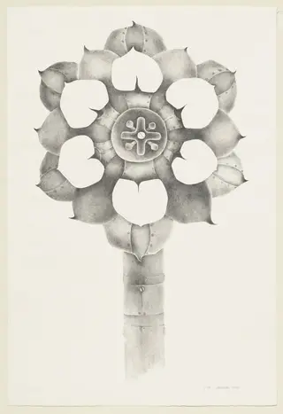 Untitled, by Lee Bontecou, 1968