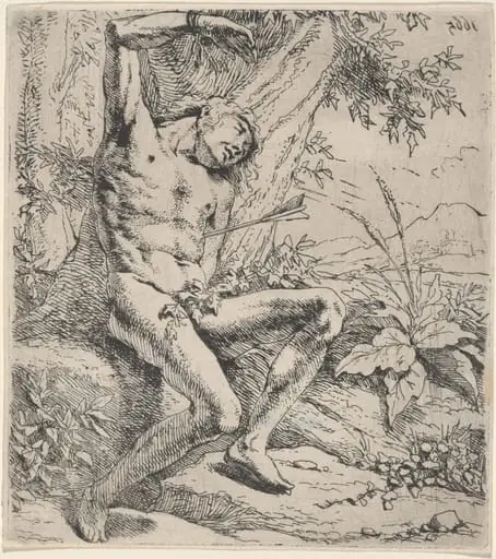 Saint Sebastian, by Leendert van der Cooghen