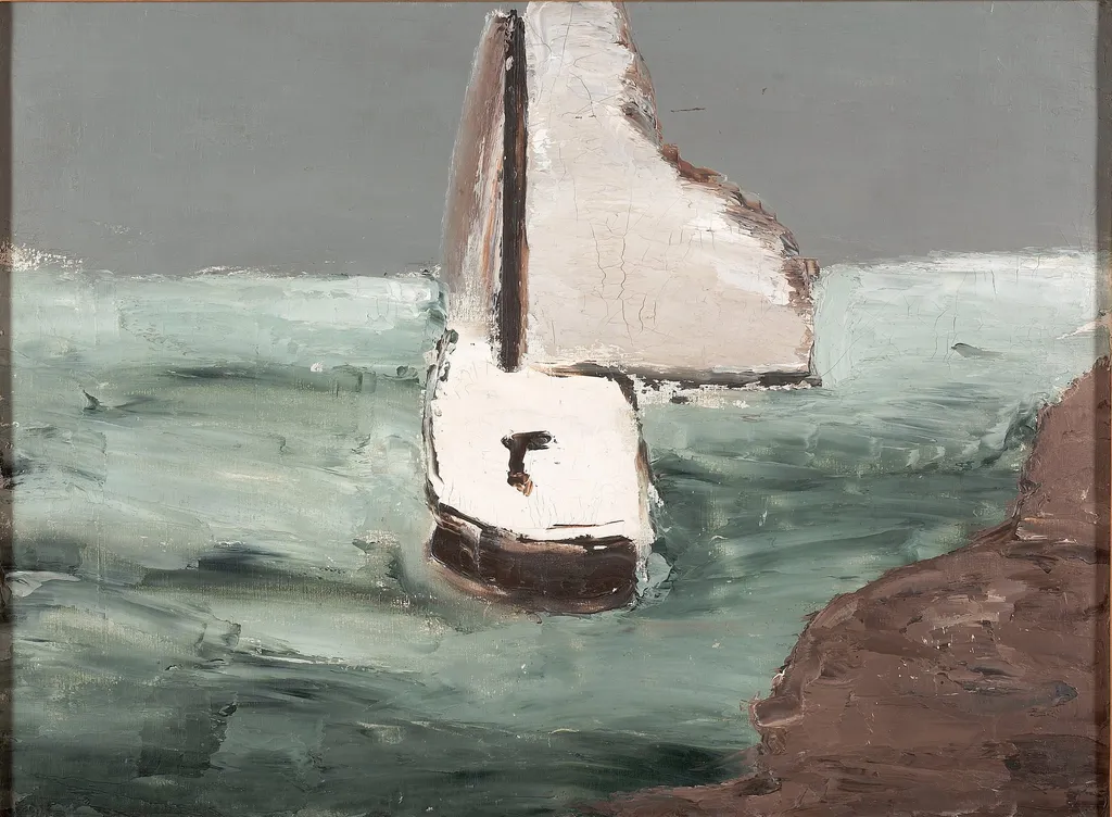 Πλοίο, by Αleksandr Drevin, unspecified, 1931