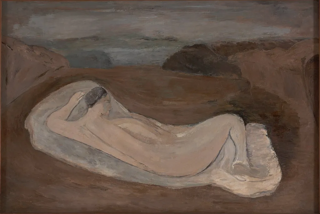 Ελεύθερη σύνθεση από χρωματιστές μάζες, by Αleksandr Drevin, unspecified