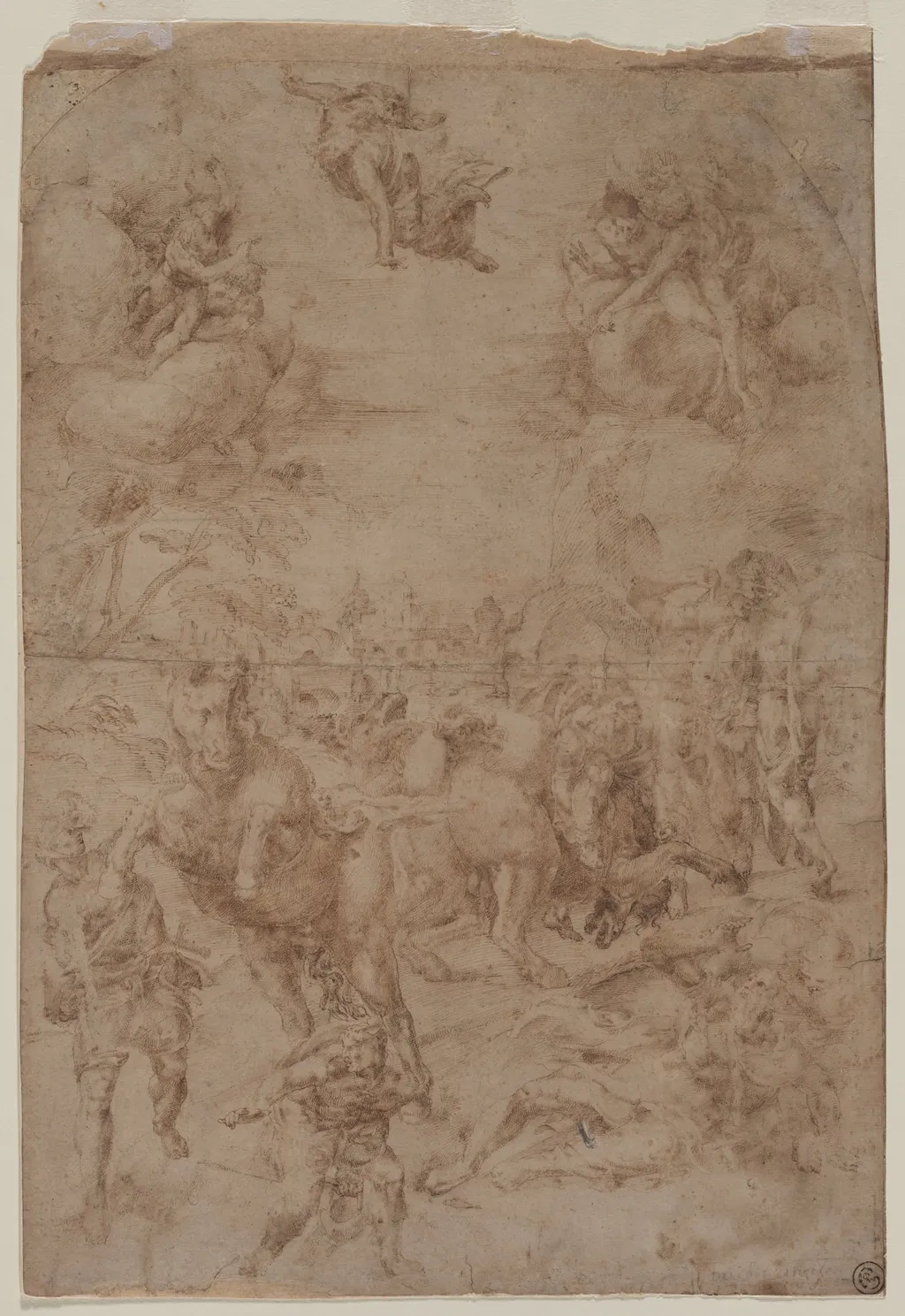 The Conversion of St. Paul, by Lelio Orsi, 1575