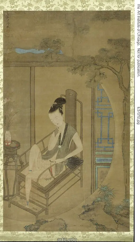 Woman Fantasizing, by Leng Mei