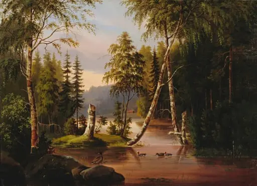 Niemisjoki Pielaveden pitäjässä, by Lennart Forstén