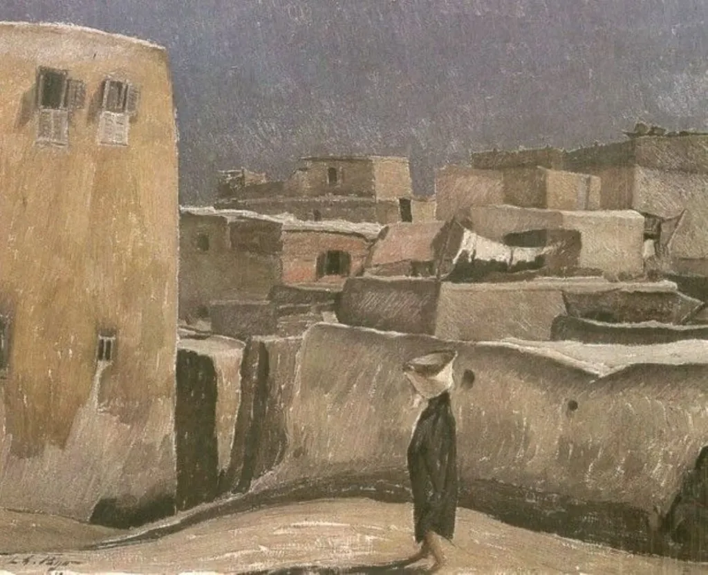 Peisaj oriental, by Leon Alexandru Biju, unspecified