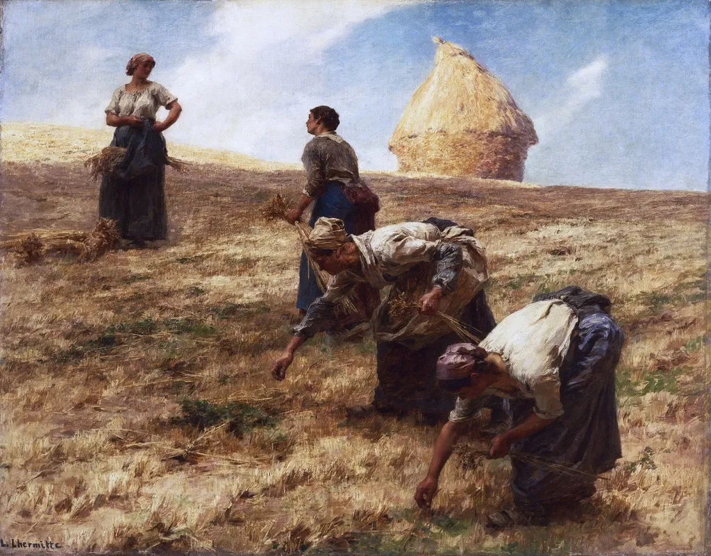 The Gleaners, by Léon Augustin Lhermitte, oil, 1894