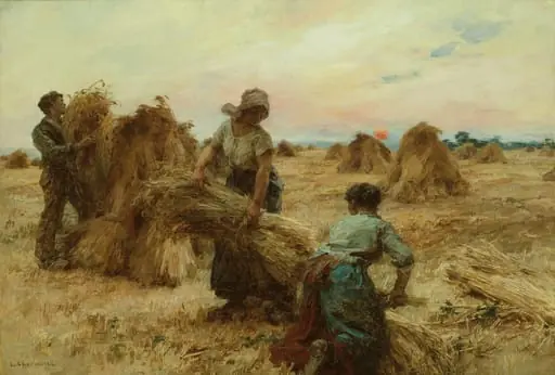 The Harvesters, by Léon Augustin Lhermitte