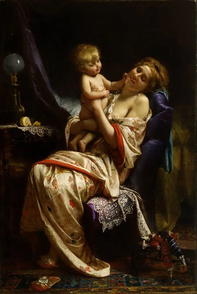 Maternity, by Léon Bazille Perrault