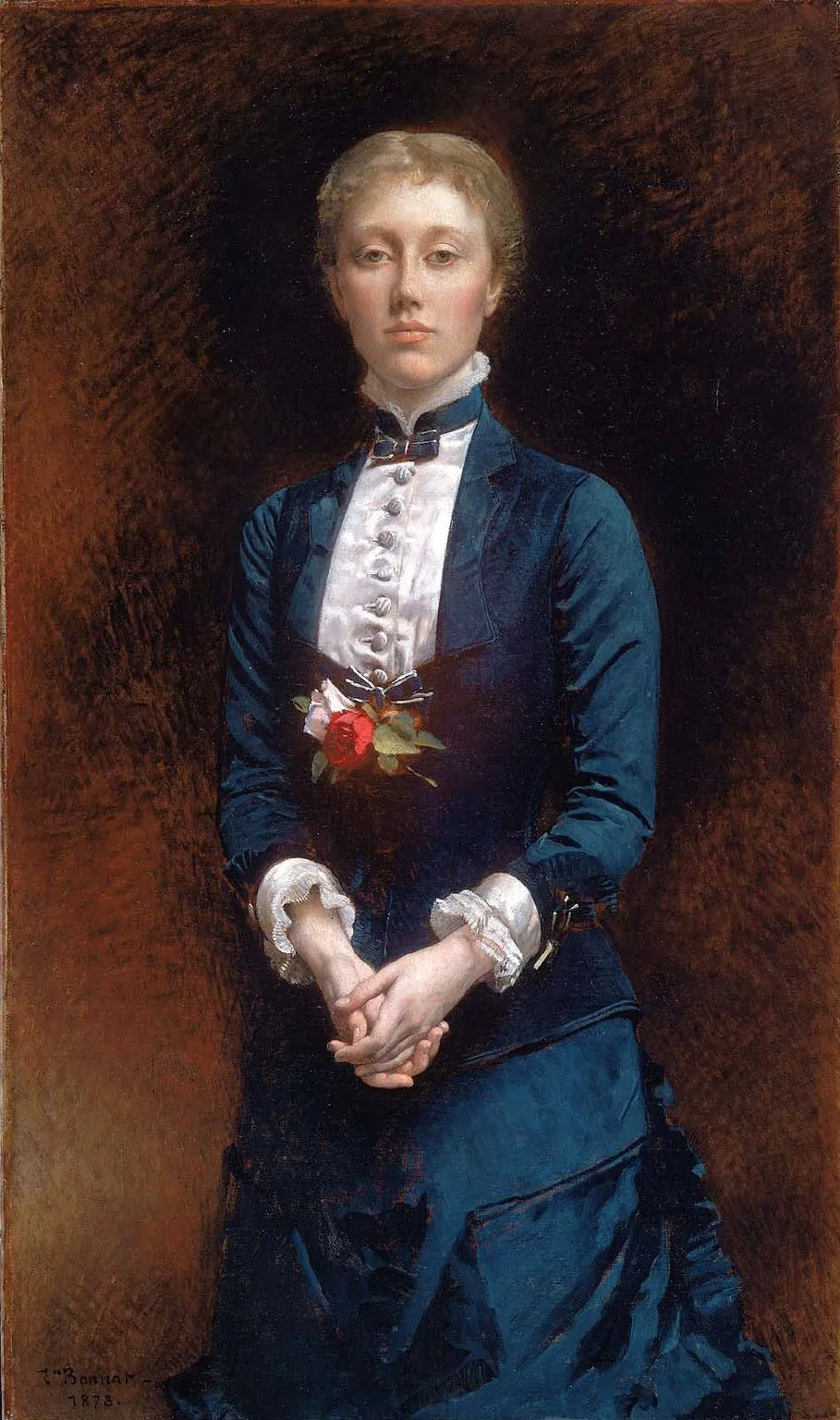 Mary Sears (later Mrs. Francis Shaw), by Léon Bonnat, oil, 1890
