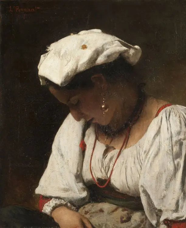 The victim, by Léon Bonnat