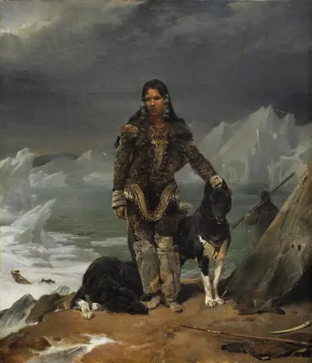 A Woman from the Arctic, by Léon Cogniet