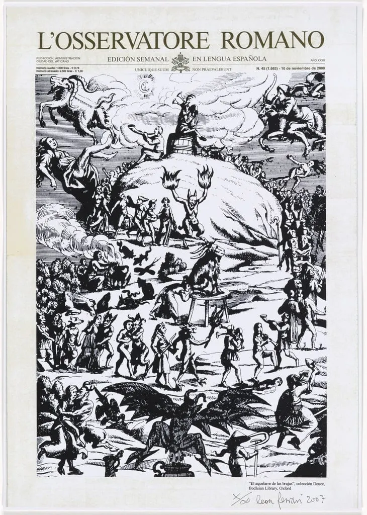 Untitled, by León Ferrari, 2000