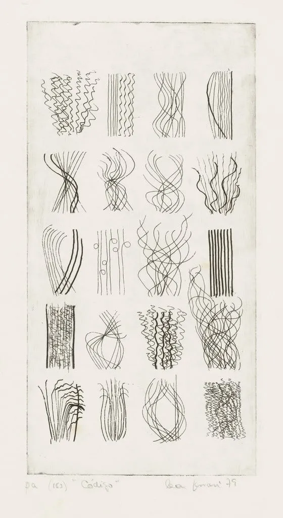 Untitled, by León Ferrari, ink, 1979