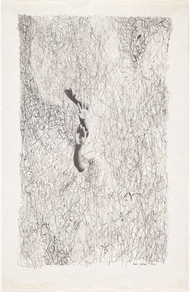 Untitled, by León Ferrari, ink, 1964