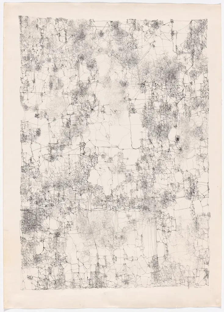Untitled, by León Ferrari, ink, 1962